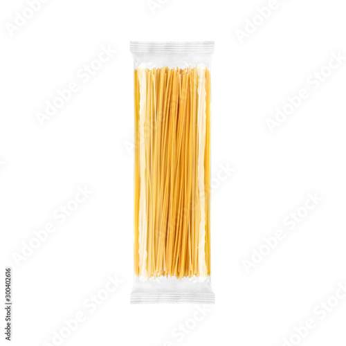 Download Spaghetti Pasta Transparent Plastic Bag Package Isolated On White Background Packaging Template Mockup Collection Stock Photo Adobe Stock