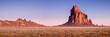 canvas print picture - Shiprock New Mexico Southwestern Desert Landscape