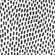 © Oleksandra - Vector hand drawn seamless dot pattern with short vertical brushstrokes.