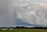Fototapeta Tęcza - Prairie Storm Clouds Canada