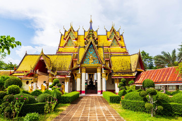 Wang Wiwekaram Temple in Sangkhlaburi.