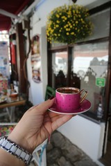 Wall Mural - cup of turkish coffee on the table