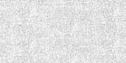 Macro textile background. Gray canvas pattern texture. White fabric backdrop for graphic design. Closeup detail cloth design