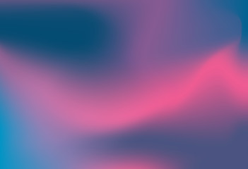 Fototapete - Abstract gradient dark blue pink background