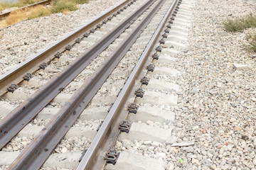 The length of the railway