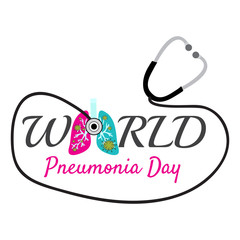 Canvas Print - World Pneumonia Day