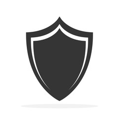 Wall Mural - shield icon - vector.