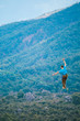 © zhukovvvlad - Highline in the mountains.