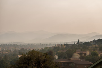 Poster - Smoky Evening in Arizona