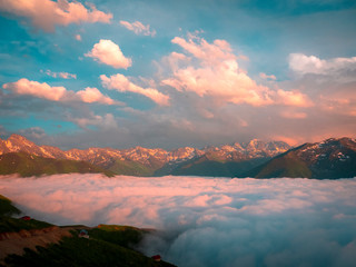 Wall Mural - sea of clouds