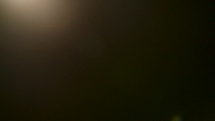Wall Mural - lens flare with different warm/cold light transition