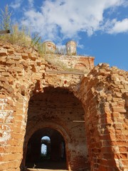 Wall Mural - Russian abandoned Orthodox Church