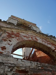 Wall Mural - Russian abandoned Orthodox Church