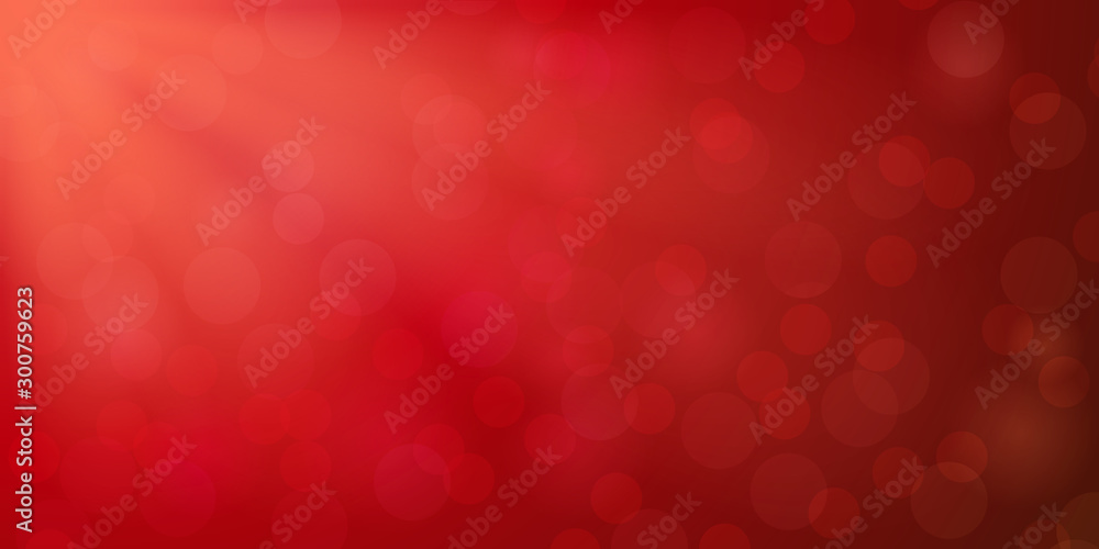 Abstract red shiny glitter bokeh christmas vector background - obrazy, fototapety, plakaty 