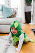 © KCULP - Toddler Dressed in Avocado Costume