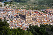 Panoramic view of Jaen, Spain