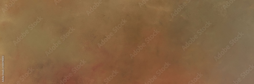 abstract painting background graphic with pastel brown, peru and saddle brown colors and space for text or image. can be used as header or banner - obrazy, fototapety, plakaty 