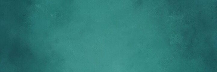 Wall Mural - old color brushed vintage texture with teal blue, dark slate gray and blue chill colors. distressed old textured background with space for text or image. can be used as header or banner
