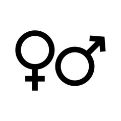  Gender Symbol Icon Vector Design Illustration