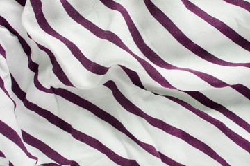 Sticker - Draped striped silk background