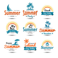 Sticker - Summer emblem