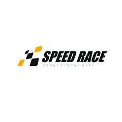 Speed logo vector Design template 