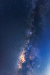 Wall Mural - detailed star on sky in milky way