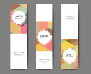 Wall Mural - Web banner templates