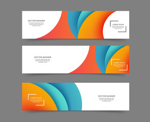Wall Mural - Web banner templates