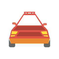 Wall Mural - Isolated car icon flat design