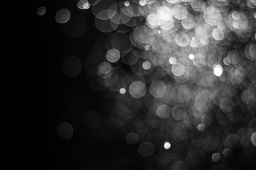 Wall Mural - bokeh abstract luxury background or air bubble wallpaper. lights effect for backgrounds and wallpape