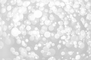 Wall Mural - white bokeh abstract luxury for background or wallpaper. lights effect for backgrounds .bokeh soft l