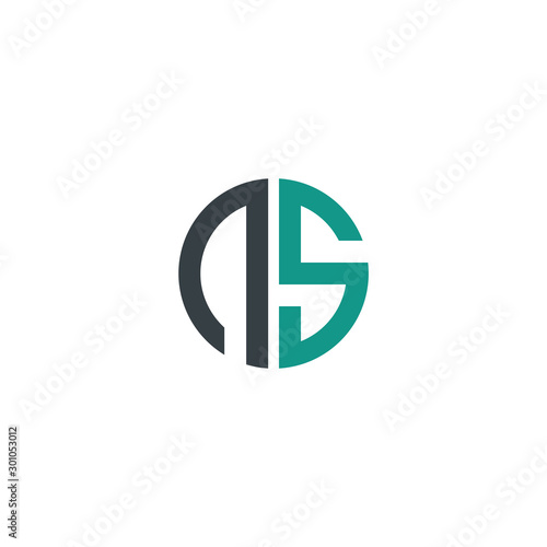Initial Letter Ns Creative Design Logo Buy This Stock Vector And Explore Similar Vectors At Adobe Stock Adobe Stock