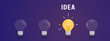 © tutti_frutti - Abstract vector design lightbulb idea illustration
