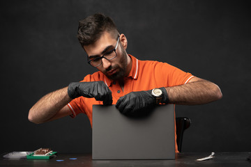 PC repair with qualified technician