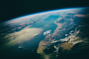 Wall Mural - dramatic view, earth. the elements of this image furnished by na