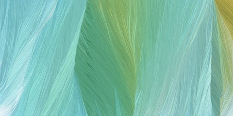 Wall Mural - futuristic concept of connecting lines with medium aqua marine, gray gray and light blue colors. good as background or backdrop wallpaper