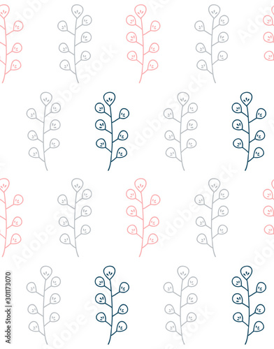 北欧風のシームレスパターン