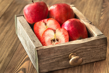 Wall Mural - Apples With Red Flesh