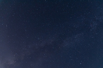 the sky and star in the mid night time.night landscape and milky way.universe and space background.