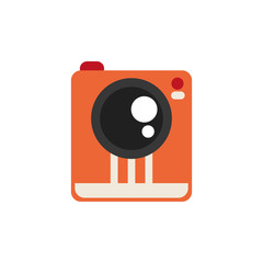 Poster - Isolated camera icon flat design