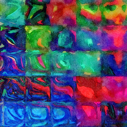 Abstract design pattern for decor textile and fabric, contemporary art backgr...