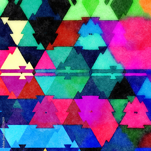 Abstract design pattern for decor textile and fabric, contemporary art backgr...