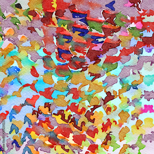 Abstract design pattern for decor textile and fabric, contemporary art backgr...