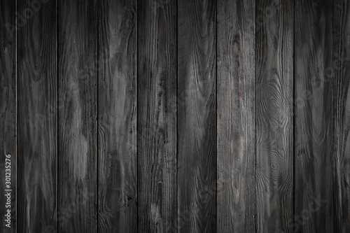 Photo Gray wooden background with old painted boards
