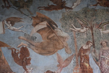 Wall Mural - Pisa camposanto monumentale trionfo della morte