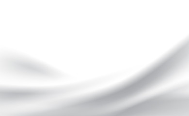 Wall Mural - Abstract white modern shape line curve seamless white background.Graphic fabric decoration.Space for your text.Creative layout light.Design business cover banner.Minimal surface vector illustration.