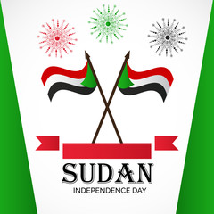 Wall Mural - Sudan Independence Day