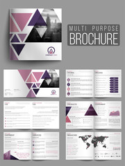 Sticker - Professional Multi-Purpose Business Brochure Set.