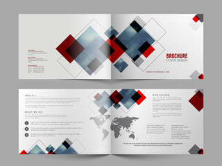 Canvas Print - Four Pages Brochure design for Business.